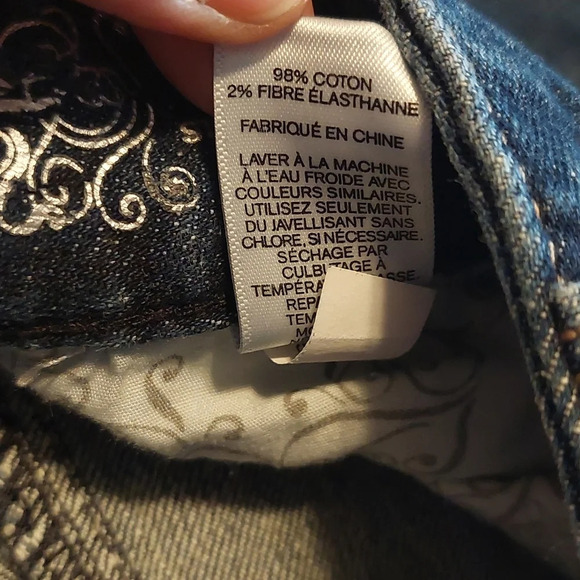 Express Stella Y2K Low Rise Bootcut/Flare stretch jeans Western festival - Picture 6 of 7